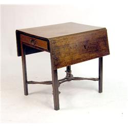 A GEORGE II MAHOGANY BREAKFAST TABLE