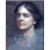 Image 2 : A FRAMED JOHN SHIRREFFS PASTEL PORTRAIT OF HIS WIFE