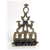 Image 1 : A BRASS MOROCCAN-STYLE MENORAH
