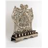 Image 2 : A CONTINENTAL SILVER-PLATED MENORAH
