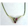 Image 2 : THREE 14K YELLOW GOLD NECKLACES