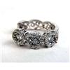 Image 2 : A PAIR OF 14K WHITE GOLD AND DIAMOND EARRINGS