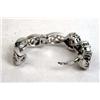 Image 3 : A PAIR OF 14K WHITE GOLD AND DIAMOND EARRINGS