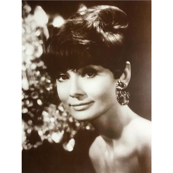 Vintage Audrey Hepburn Sepia Photo Print