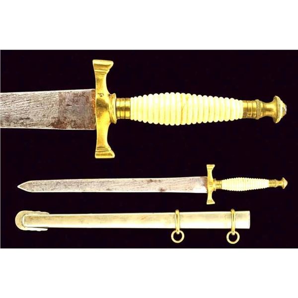 19thc Spanish Blade With Sheath