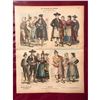Image 2 : Rare 19thc Costume Plates of Spain