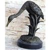 Image 1 : After Bugatti, Marsh Heron Bronze Sculpture