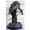 Image 3 : After Bugatti, Marsh Heron Bronze Sculpture