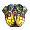 Image 1 : Victorian Style Stained Art Glass Sconce Light