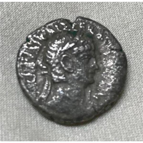 Ancient Billon Coin, Claudius Tetradrachm, Alexandria, Egypt