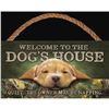 Image 1 : Welcome To The Dog's House Wooden Sign