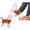 Image 3 : Labrador Retriever Glass Dog Liquor Decanter