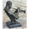 Image 6 : Jazz Musician Signed Bronze Sculpture