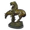 Image 2 : After Remington, Native American Bronze Sculpture