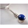 Image 1 : Lapis Lazuli Modern Sterling Pendant