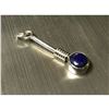 Image 2 : Lapis Lazuli Modern Sterling Pendant
