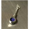 Image 3 : Lapis Lazuli Modern Sterling Pendant