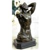 Image 2 : Original Signed Bronze Male Torso Sculpture