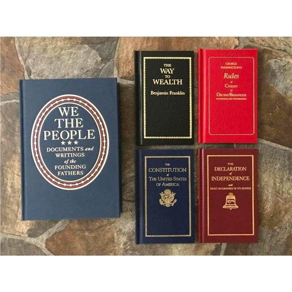 Cased Book Sets, American Founding Fathers