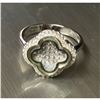 Image 2 : 2.94ct White Topaz Sterling Ring