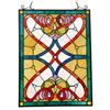 Image 1 : Stained Art Glass Hanging Window Panel