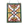 Image 2 : Stained Art Glass Hanging Window Panel