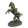 Image 8 : Cowboy With Rearing Horse Bronze Sculpture
