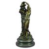Image 2 : Classical Maiden With Grapes Bronze Sculpture