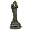 Image 4 : Classical Maiden With Grapes Bronze Sculpture