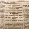 Image 2 : 1862 Civil War Era Newspaper, Boston Evening Transcript