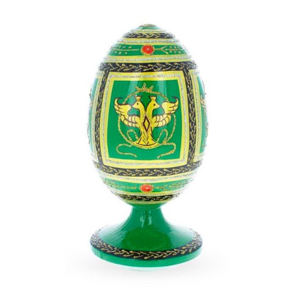Russian Handpainted Napoleonic Wooden Egg