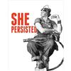 Image 1 : She Persisted Working Woman Metal Pub Bar Sign