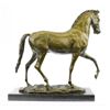 Image 2 : Large Size Bronze Arabian Stallion Sculpture