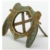 Image 2 : Antique Art Nouveau Brass Car Design Frame