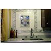 Image 3 : Blue Floral Still Life Tumbled Marble Tile Mural