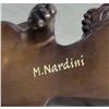 Image 4 : Desktop Cat Signed Bronze Sculpture