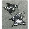 Image 2 : Butterfly Multi-color Enameled Earrings