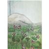 Image 1 : 1920's Sweet Violet Color Lithograph Print