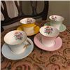 Image 1 : Colclough China Demitasse Cups Saucers Set
