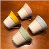 Image 2 : Colclough China Demitasse Cups Saucers Set