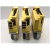 Image 4 : (3) Fanuc # A06B-6066-H004, A06B-6089-H104 Servo Amplifiers