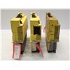 Image 3 : (3) Fanuc # A06B-6066-H006 Servo Amplifiers