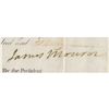 Image 3 : James Monroe and John Quincy Adams Document Signed