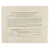 Image 1 : James K. Polk and James Buchanan Document Signed as President and Secretary of State