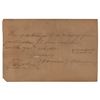Image 1 : Warren G. Harding Signature as President Elect