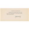 Image 1 : Leonid Brezhnev Signed Greeting Card