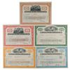 Image 1 : General Motors Corporation (5) Stock Certificates