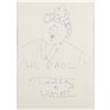 Image 2 : Hazel: Ted Key and Shirley Booth Sketch and Signature