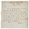 Image 1 : John Ruskin Autograph Letter Signed