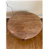 Image 2 : Round Wood Coffee Table 42" Diameter 19" High